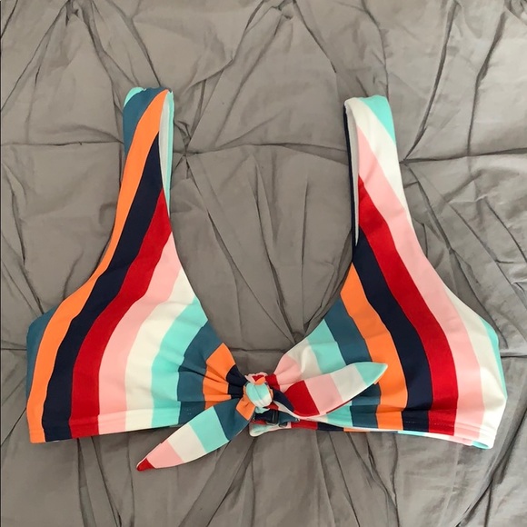 Hollister Other - Hollister Striped Bikini Top